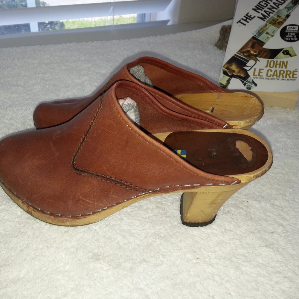 Vintage Swedish MIA Women's Clogs 1980s - Picture 9 of 14